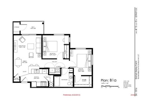 A floor plan of a residential property with labeled rooms and dimensions.